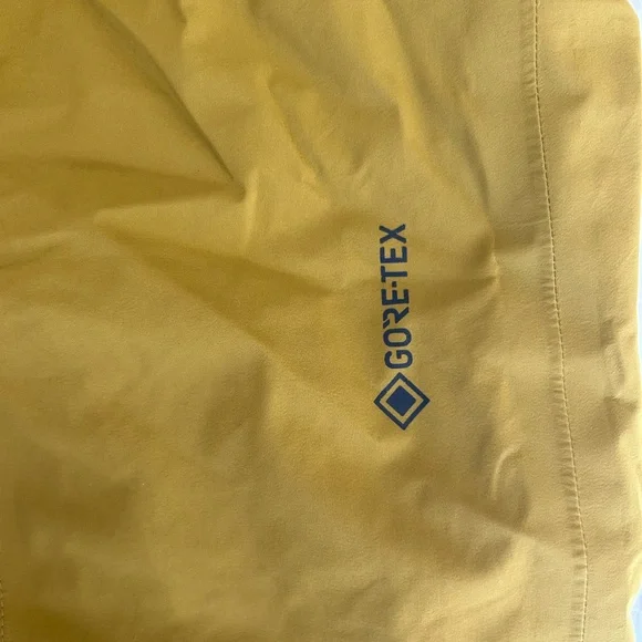 Outdoor Research Mustard Yellow Hemisphere Goretex Ski Bib - Picture 14 of 15